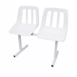 Várótermi pad 2 üléses Vario ülőkével