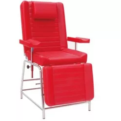 Vérvételi szék KRÓM  ergonómikus kárpit