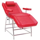 Vérvételi szék KRÓM  ergonómikus kárpit