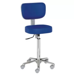   Magas állású laborszék, operációs szék, alumínium lábazat 6489 cm (23106)