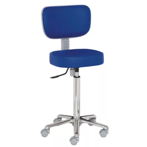 Magas állású laborszék, operációs szék, alumínium lábazat 6489 cm (23106)