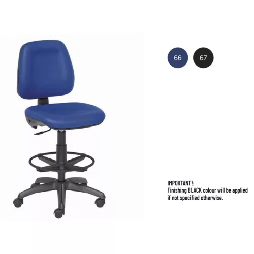 Magas állású operációs szék lábgyűrűvel 6080 cm