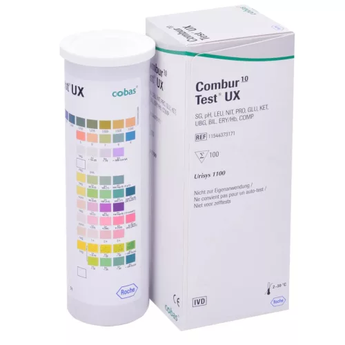 ROCHE Urisys 1100 vizeletvizsgáló készülék - Termék 50db Control M teszt