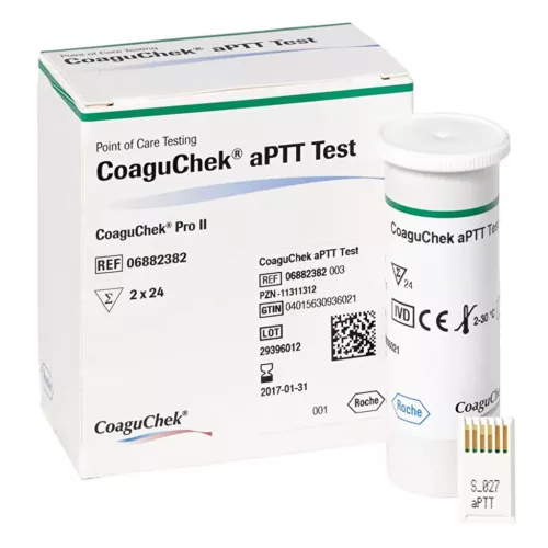 CoaguChek aPTT Test Strips 48db/doboz