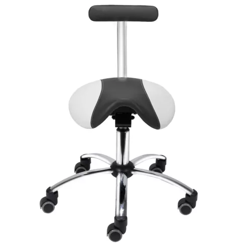 Nyerekszék eltávolítható háttámlával TEG142 - Szín fekete-fehér
