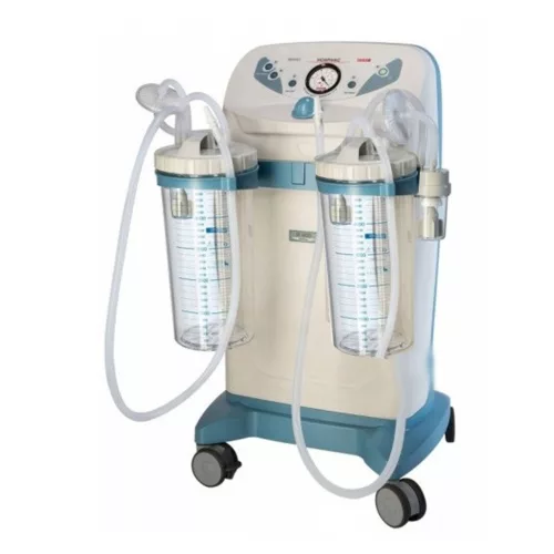 CLINIC PLUS BASIC MPR SUCTION UNIT 2x5 l jar 230V állványos váladékszívó 60l/perc, 2x5 l tartály 230