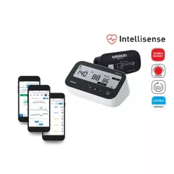   OMRON M4 Connect Afib felkaros okos-vérnyomásmérő Bluetooth adatátvitellel (Intelli IT megújult változata) 