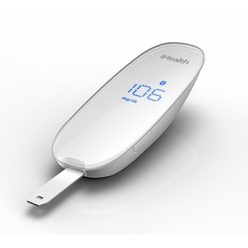   iHealth Gluco kit-smart BG5 vércukorszintmérő, 1db ujjbegyszúró, 10db lándzsa, 1db mini USB töltőkábel 2év jótállás