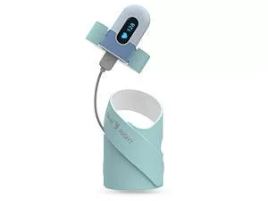 Babytone Baby O2 okos légzésfigyelő zokni- by Viatom, zöld