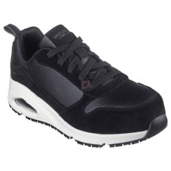 SKECHERS UNO SR -  ELAINY fekete női munkacipő 36-41