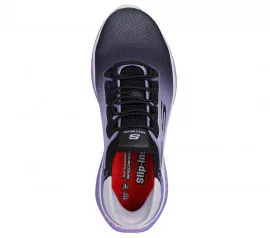 Skechers TILIDO - OMBRAY S1 PL SR ESD fekete/lila női cipő,  munkacipő 36-41