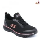 Skechers fekete arany női cipő, munkavédelmi 35-42