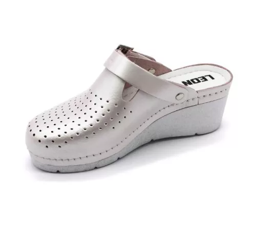 Leon Comfortstep 1000 perla bőr női klumpa 36-41