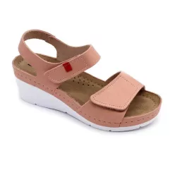 Leon Comfortstep 1080 női rose bőr szandál 36-41