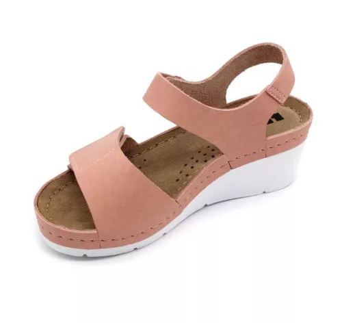 Leon Comfortstep 1080 női rose bőr szandál 36-41