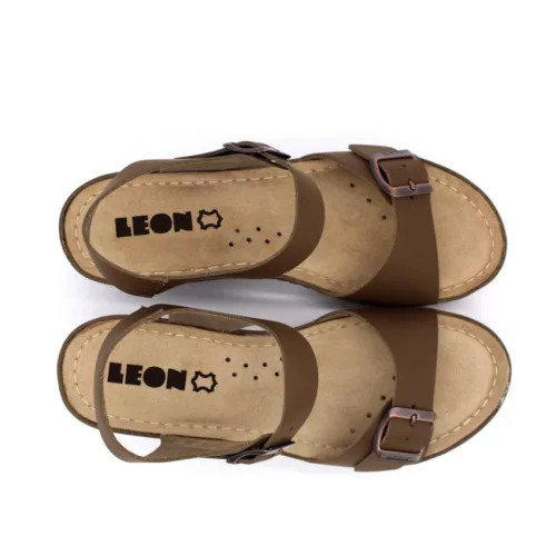 Leon Comfortstep 1130 női barna szandál 36-41