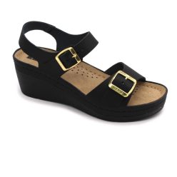 Leon Comfortstep 1130 női fekete szandál 36-41