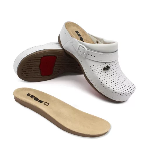 Leon Comfortstep 2023 női fehér klumpa munkalábbeli 36-41 (munkavédelmi)