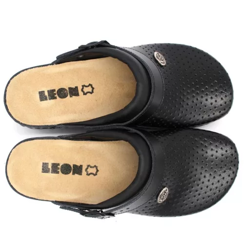 Leon Comfortstep 2023 női fekete klumpa munkalábbeli 36-41 (munkavédelmi)