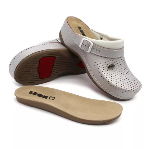 Leon Comfortstep 2023 perla női klumpa munkalábbeli 36-41 (munkavédelmi)