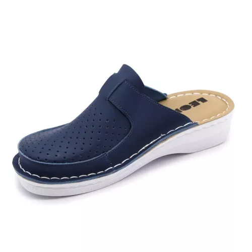 Leon Comfortstep v263 kék női bőr klumpa 36-38, 41