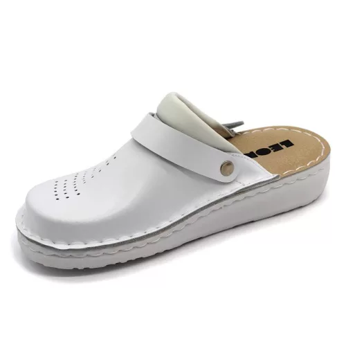 Leon Comfortstep 300 női fehér klumpa 36-41 (munkavédelmi, széles lábra ajánlott)