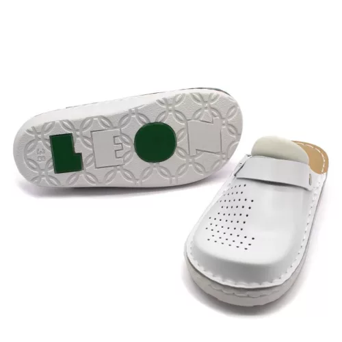 Leon Comfortstep 300 női fehér klumpa 36-41 (munkavédelmi, széles lábra ajánlott)