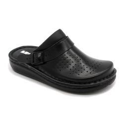   Leon Comfortstep 300 fekete női klumpa 36-41 (munkavédelmi, széles lábra ajánlott)