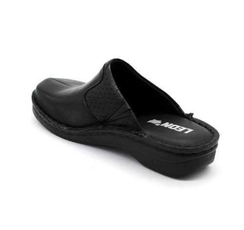 Leon Comfortstep 360 fekete női bőr klumpa 36, 42