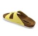 Leon Comfortstep 4010 női sárga papucs 36-40 -Birkenstockhoz hasonlatos talppal