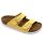 Leon Comfortstep 4010 női sárga bakar papucs 36-40 -Birkenstockhoz hasonlatos talppal