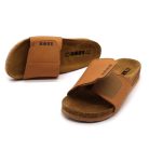 0Ft kiszállítás! Leon Comfortstep 4022 barna női bőr papucs 36-40 -Birkenstockhoz hasonlatos talppal