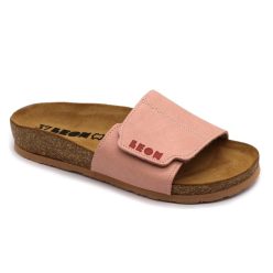   0Ft kiszállítás! Leon Comfortstep 4022 rose női bőr papucs 36-41 -Birkenstockhoz hasonlatos talppal