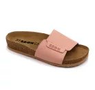 Leon Comfortstep 4022 rose--R női bőr papucs 36-41 -Birkenstockhoz hasonlatos talppal