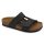 0Ft kiszállítás! Leon Comfortstep 4051 fekete női bőr papucs 36-41-Birkenstockhoz hasonlatos talppal