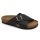 0Ft kiszállítás! Leon Comfortstep 4053 fekete orlando női bőr papucs 36-41- Birkenstockhoz hasonlatos talppal