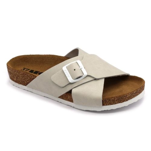 0Ft kiszállítás! Leon Comfortstep 4053 led orlando női bőr papucs 35-42- Birkenstockhoz hasonlatos talppal