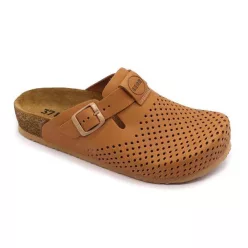   Leon Comfortstep 4250 barna-R bőr klumpa 36, 38-41 -Birkenstockhoz hasonlatos talppal