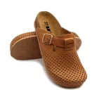 Leon Comfortstep 4250 barna-R bőr klumpa 36, 38-41 -Birkenstockhoz hasonlatos talppal