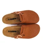 Leon Comfortstep 4250 barna bőr klumpa 36, 37, 40, 41 -Birkenstockhoz hasonlatos talppal
