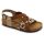 Leon Comfortstep 4306 barna női bőr szandál 36-41- Birkenstockhoz hasonlatos talppal