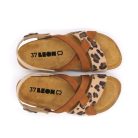 Leon Comfortstep 4306 barna női bőr szandál 36-41- Birkenstockhoz hasonlatos talppal