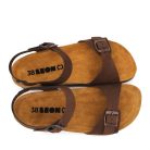 Leon Comfortstep 4307 barna női bőr szandál 37-41- Birkenstockhoz hasonlatos talppal