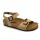 Leon Comfortstep 4307 bézs női bőr szandál 35-42- Birkenstockhoz hasonlatos talppal
