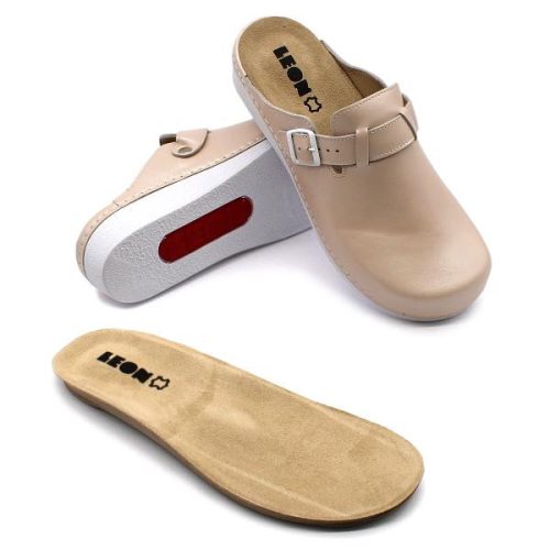 Leon Comfortstep 5000 női lazac klumpa kivehető talpbetéttel 36