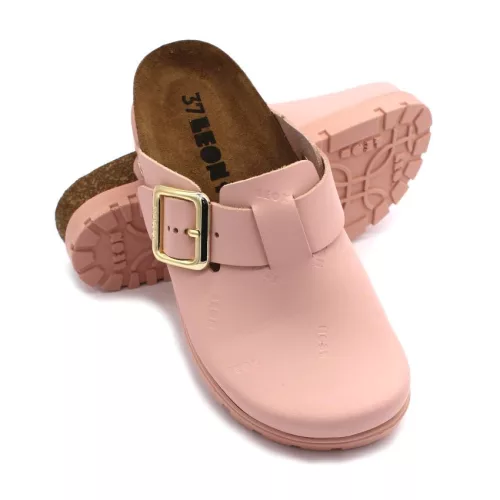 Leon Comfortstep 6000 rose női bőr klumpa 36-41- Birkenstockhoz hasonlatos talppal