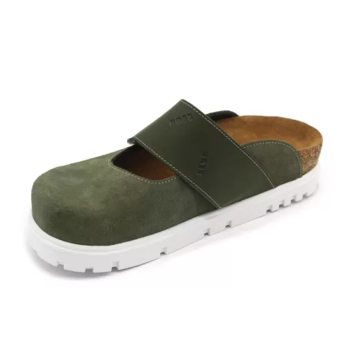 Leon Comfortstep 6002 zöld női bőr klumpa 36-41 anatómiai kialakítású