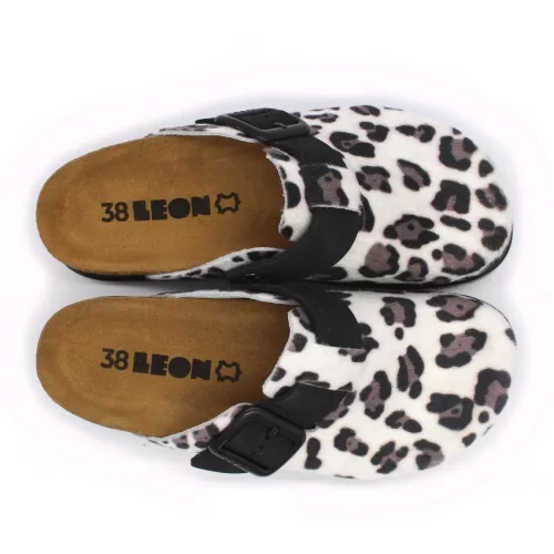 Leon Comfortstep 6003 fehér női bőr klumpa 36-41- Birkenstockhoz hasonlatos talppal