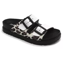   Leon Comfortstep 6024 fehér női bőr papucs 36-41 - anatómiai talppal