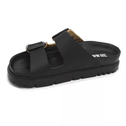 Leon Comfortstep 6024 fekete női bőr papucs 36-41 - anatómiai talppal